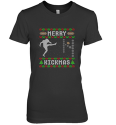 NFL Mens Funny Ugly Christmas Football Sport Team Kicker Gift Women's Premium T-Shirt