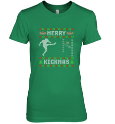 NFL Mens Funny Ugly Christmas Football Sport Team Kicker Gift Women's Premium T-Shirt