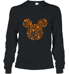 Disney Mickey Mouse Halloween Silhouette Long Sleeve T-Shirt Long Sleeve T-Shirt - jonhlittlestore88