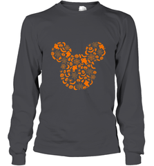 Disney Mickey Mouse Halloween Silhouette Long Sleeve T-Shirt Long Sleeve T-Shirt - jonhlittlestore88
