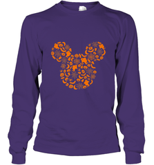 Disney Mickey Mouse Halloween Silhouette Long Sleeve T-Shirt Long Sleeve T-Shirt - jonhlittlestore88