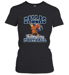 Dallas Thanksgiving Day Funny Turkey Playing Texas Football Premium T Shirt Women's T-Shirt Women's T-Shirt - jonhlittlestore88