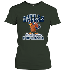 Dallas Thanksgiving Day Funny Turkey Playing Texas Football Premium T Shirt Women's T-Shirt Women's T-Shirt - jonhlittlestore88