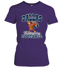 Dallas Thanksgiving Day Funny Turkey Playing Texas Football Premium T Shirt Women's T-Shirt Women's T-Shirt - jonhlittlestore88