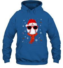 St. Louis Cardinals Logo Christmas Baseball Player Glasses Santa Hat Pajama Gift Hooded Sweatshirt Hooded Sweatshirt - jonhlittlestore88