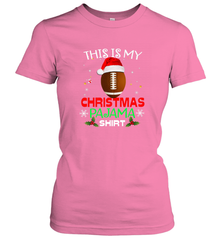 NFL This Is My Christmas Pajama Shirt  Gift For Football Lover Women's T-Shirt Women's T-Shirt - jonhlittlestore88