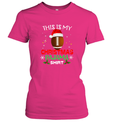 NFL This Is My Christmas Pajama Shirt  Gift For Football Lover Women's T-Shirt Women's T-Shirt - jonhlittlestore88