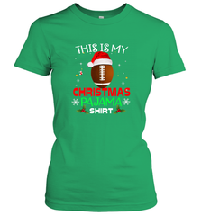 NFL This Is My Christmas Pajama Shirt  Gift For Football Lover Women's T-Shirt Women's T-Shirt - jonhlittlestore88