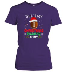 NFL This Is My Christmas Pajama Shirt  Gift For Football Lover Women's T-Shirt Women's T-Shirt - jonhlittlestore88