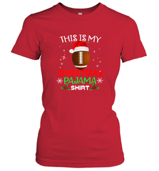 NFL This Is My Christmas Pajama Shirt  Gift For Football Lover Women's T-Shirt Women's T-Shirt - jonhlittlestore88
