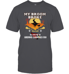 Broom Broke So I Became an Arizona Cardinals Fan  NFL Halloween Costume Men's T-Shirt Men's T-Shirt - jonhlittlestore88