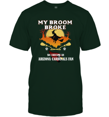 Broom Broke So I Became an Arizona Cardinals Fan  NFL Halloween Costume Men's T-Shirt Men's T-Shirt - jonhlittlestore88