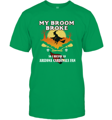 Broom Broke So I Became an Arizona Cardinals Fan  NFL Halloween Costume Men's T-Shirt Men's T-Shirt - jonhlittlestore88
