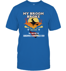 Broom Broke So I Became an Arizona Cardinals Fan  NFL Halloween Costume Men's T-Shirt Men's T-Shirt - jonhlittlestore88