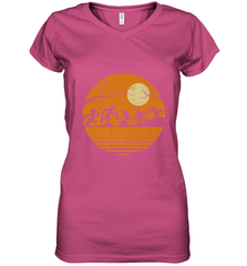 Disney Mickey Mouse and Friends Halloween Women's V-Neck T-Shirt Women's V-Neck T-Shirt - jonhlittlestore88