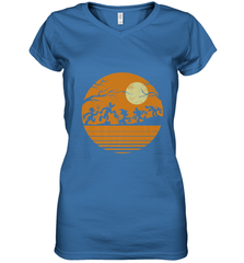 Disney Mickey Mouse and Friends Halloween Women's V-Neck T-Shirt Women's V-Neck T-Shirt - jonhlittlestore88