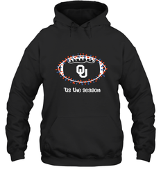NFL Oklahoma Sooners Football And Christmas Lights Hooded Sweatshirt
