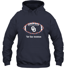 NFL Oklahoma Sooners Football And Christmas Lights Hooded Sweatshirt
