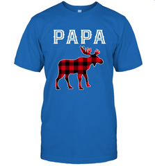 Papa Moose Red Plaid Christmas Pajama Men's T-Shirt Apparel - jonhlittlestore88