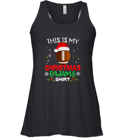 NFL This Is My Christmas Pajama Shirt  Gift For Football Lover Women's Racerback Tank Women's Racerback Tank / Black / XS Women's Racerback Tank - jonhlittlestore88
