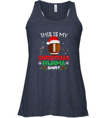 NFL This Is My Christmas Pajama Shirt  Gift For Football Lover Women's Racerback Tank Women's Racerback Tank - jonhlittlestore88