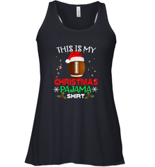 NFL This Is My Christmas Pajama Shirt  Gift For Football Lover Women's Racerback Tank Women's Racerback Tank - jonhlittlestore88