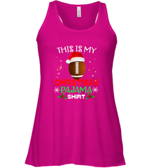 NFL This Is My Christmas Pajama Shirt  Gift For Football Lover Women's Racerback Tank Women's Racerback Tank - jonhlittlestore88