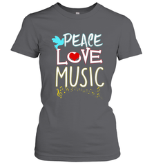 Peace Love Music Hippie Hipster Festival Women's T-Shirt Women's T-Shirt - jonhlittlestore88