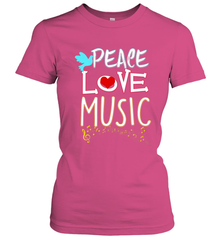 Peace Love Music Hippie Hipster Festival Women's T-Shirt Women's T-Shirt - jonhlittlestore88