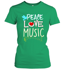 Peace Love Music Hippie Hipster Festival Women's T-Shirt Women's T-Shirt - jonhlittlestore88