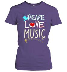 Peace Love Music Hippie Hipster Festival Women's T-Shirt Women's T-Shirt - jonhlittlestore88