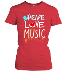 Peace Love Music Hippie Hipster Festival Women's T-Shirt Women's T-Shirt - jonhlittlestore88