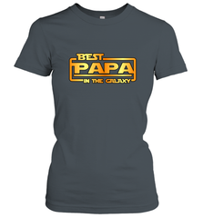 The best Papa in the galaxy Women's T-Shirt Apparel - jonhlittlestore88