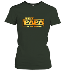 The best Papa in the galaxy Women's T-Shirt Apparel - jonhlittlestore88