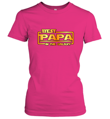 The best Papa in the galaxy Women's T-Shirt Apparel - jonhlittlestore88