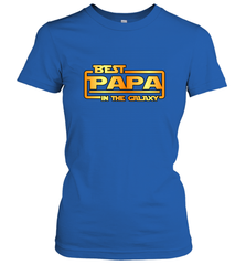 The best Papa in the galaxy Women's T-Shirt Apparel - jonhlittlestore88