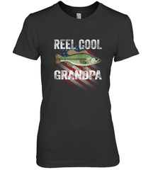 REEL COOL GRANDPA Women's Premium T-Shirt Apparel - jonhlittlestore88