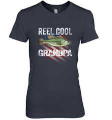 REEL COOL GRANDPA Women's Premium T-Shirt Apparel - jonhlittlestore88