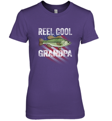 REEL COOL GRANDPA Women's Premium T-Shirt Apparel - jonhlittlestore88