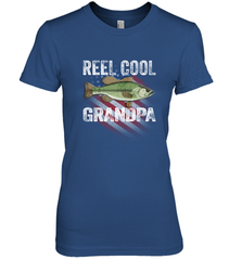 REEL COOL GRANDPA Women's Premium T-Shirt Apparel - jonhlittlestore88