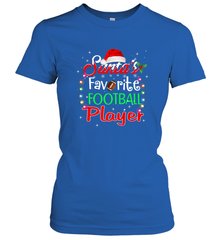 NFL Santa's Favorite Football Player Xmas Light Hat Christmas Women's T-Shirt Women's T-Shirt - jonhlittlestore88
