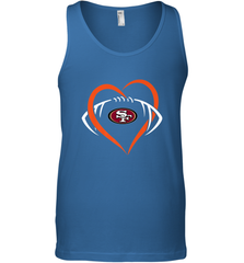 NFL San Francisco Heart Love Football Men's Tank Top Men's Tank Top - jonhlittlestore88
