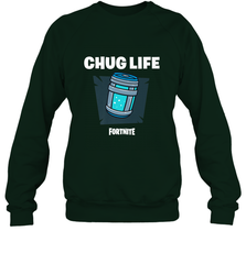 Fortnite Chug Life Crewneck Sweatshirt Crewneck Sweatshirt - jonhlittlestore88