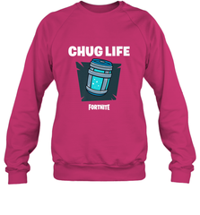 Fortnite Chug Life Crewneck Sweatshirt Crewneck Sweatshirt - jonhlittlestore88