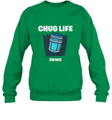 Fortnite Chug Life Crewneck Sweatshirt Crewneck Sweatshirt - jonhlittlestore88