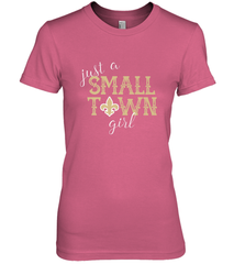 NFL Small Town New Orleans Football Girl, Great Christmas Gift Women's Premium T-Shirt Women's Premium T-Shirt - jonhlittlestore88