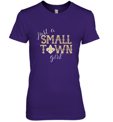 NFL Small Town New Orleans Football Girl, Great Christmas Gift Women's Premium T-Shirt Women's Premium T-Shirt - jonhlittlestore88