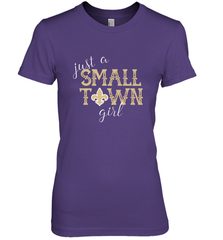 NFL Small Town New Orleans Football Girl, Great Christmas Gift Women's Premium T-Shirt Women's Premium T-Shirt - jonhlittlestore88