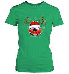 Santa Hat Soccer Reindeer Christmas Funny Players Football Women's T-Shirt Women's T-Shirt - jonhlittlestore88