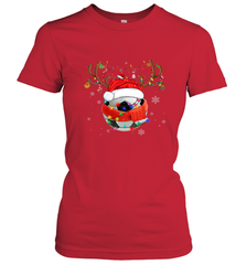 Santa Hat Soccer Reindeer Christmas Funny Players Football Women's T-Shirt Women's T-Shirt - jonhlittlestore88